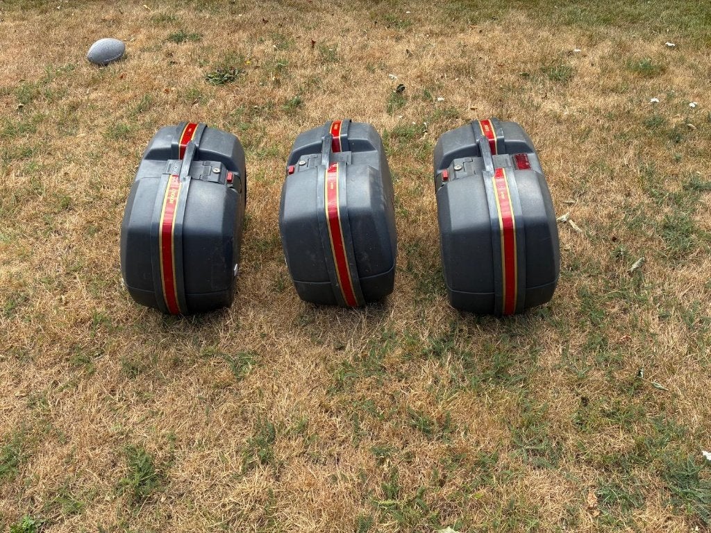 GIVI zijkoffers en topkoffer, Motoren, Ophalen, Gebruikt