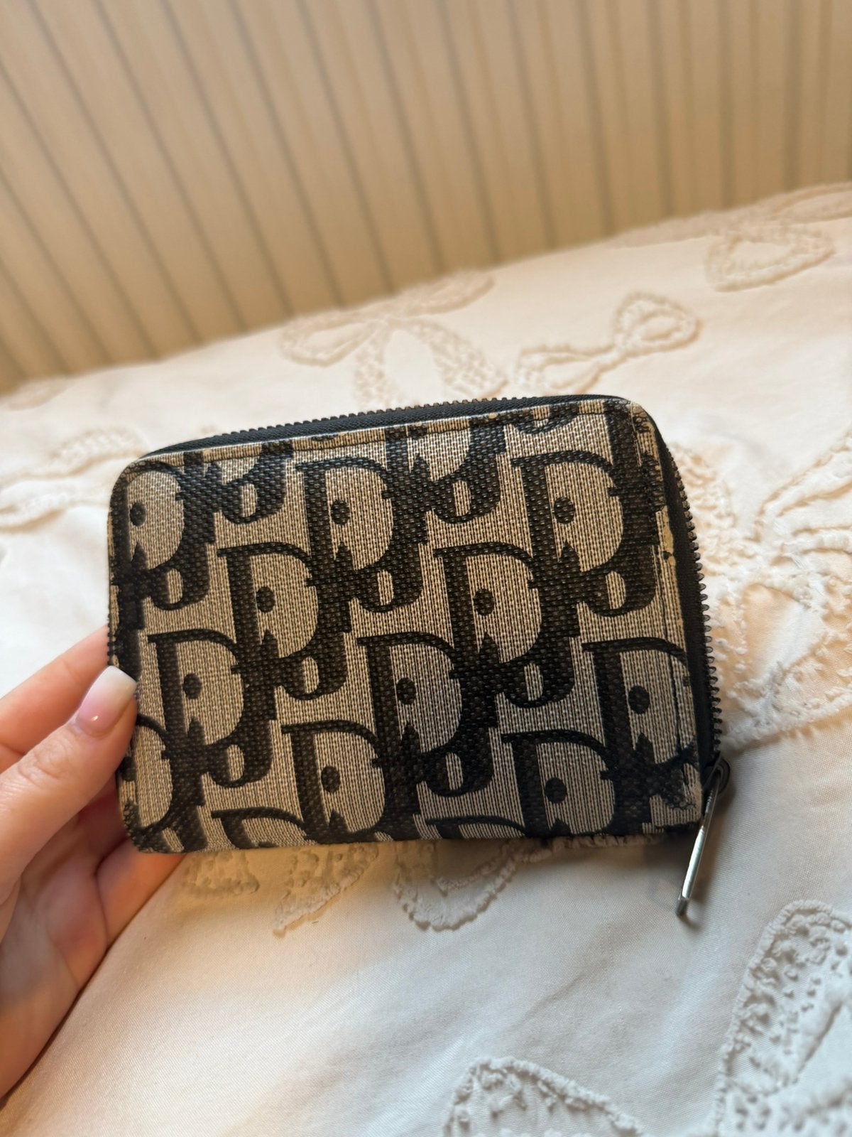 Portemonee DIOR, Bijoux, Sacs & Beauté, Porte-monnaie & Portefeuilles, Enlèvement ou Envoi, Neuf, Noir, Autres marques