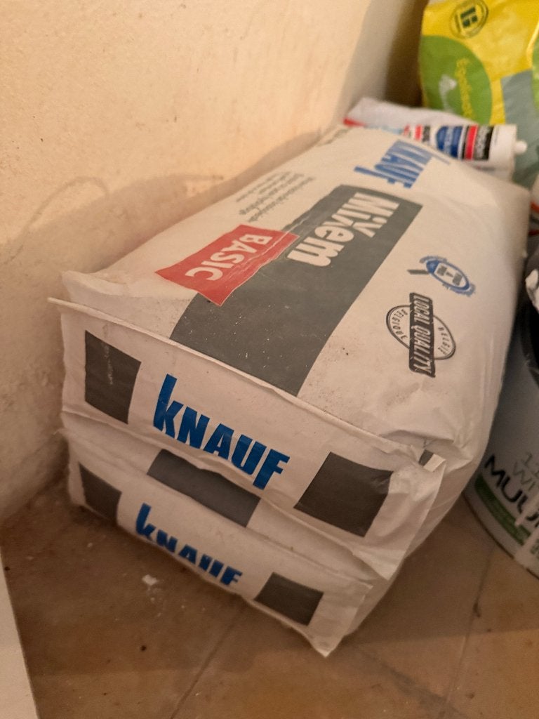 2 zakken Knauf Mixem Basic – 25 kg, Enlèvement, Neuf, Autres types