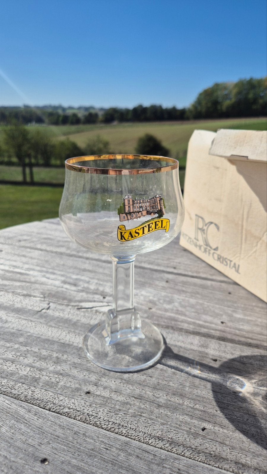 bierglazen kasteelbier, Verzamelen, Ophalen, Nieuw, Glas of Glazen, Overige merken