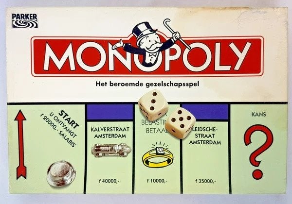 Jeu de plateau Parker Monopoly, jeu de plateau, jeu complet, Envoi, Comme neuf, Parker Brothers
