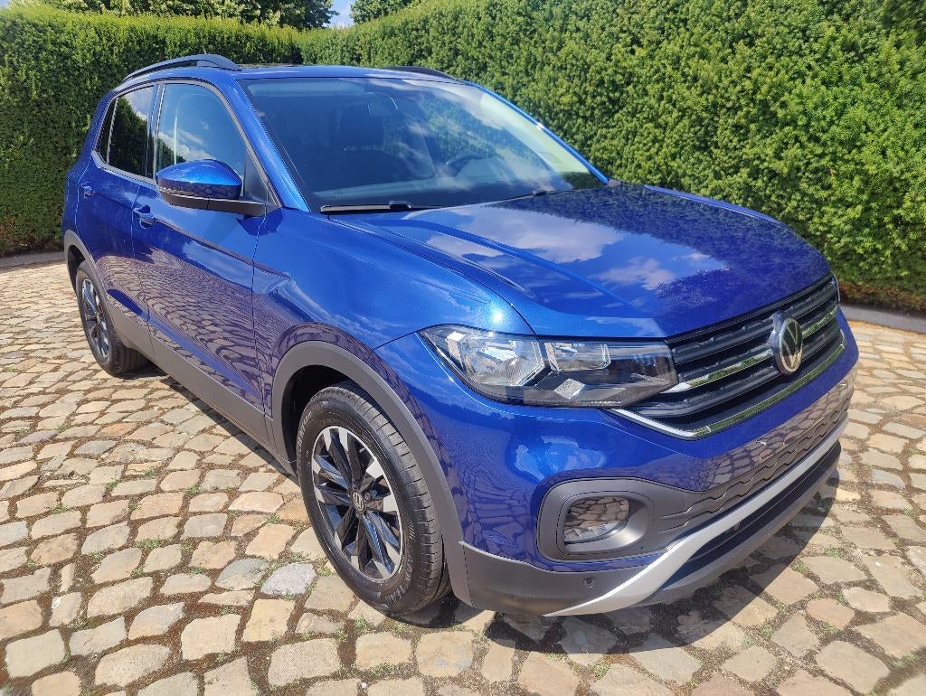 Volkswagen T-Cross 1.0 TSI OPF DSG Life, Auto's, Blauw, Bedrijf, 5 zetels, 5 deurs