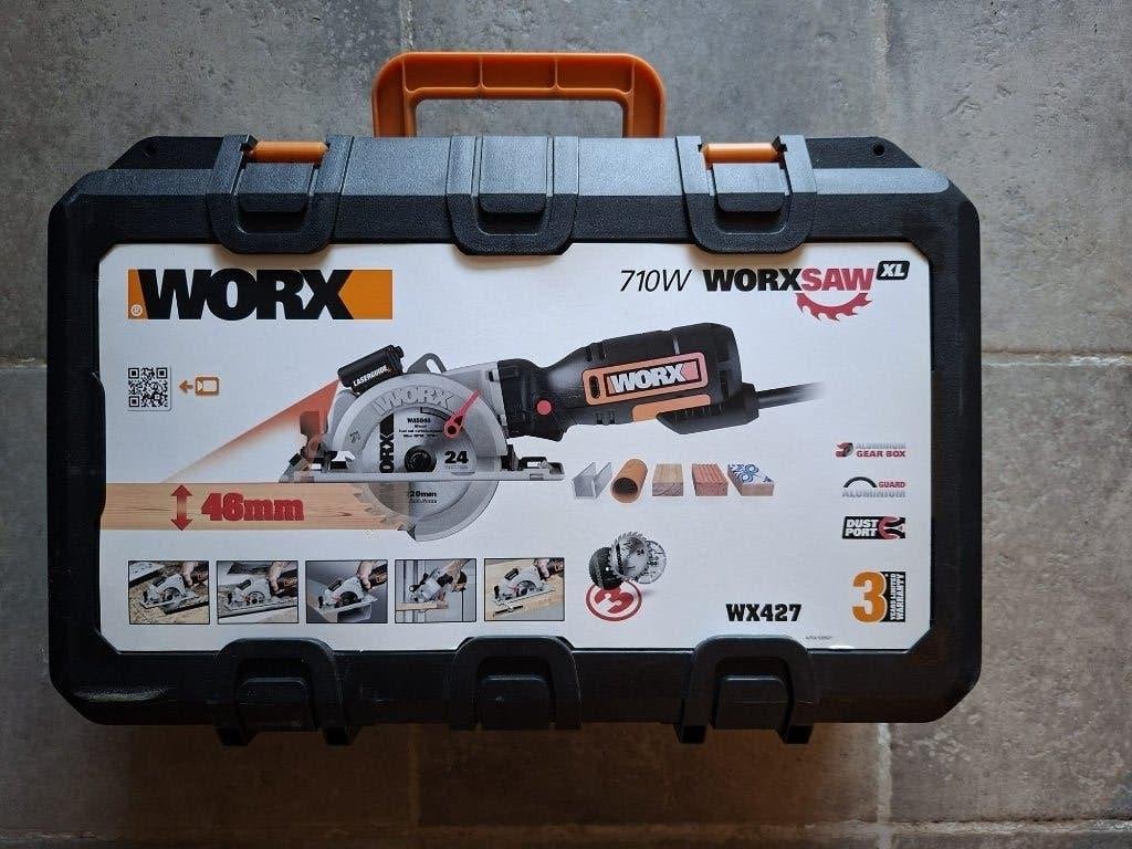 Worx cirkelzaag HandyCut - nieuw in verpakking, Bricolage & Construction, Enlèvement, Neuf, Scie