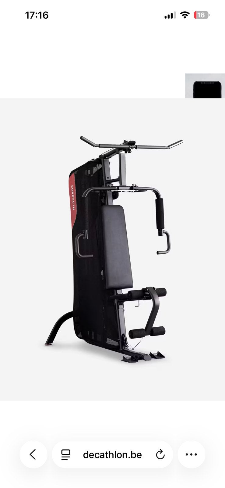 Fitness toestel, Sport en Fitness, Ophalen, Zo goed als nieuw