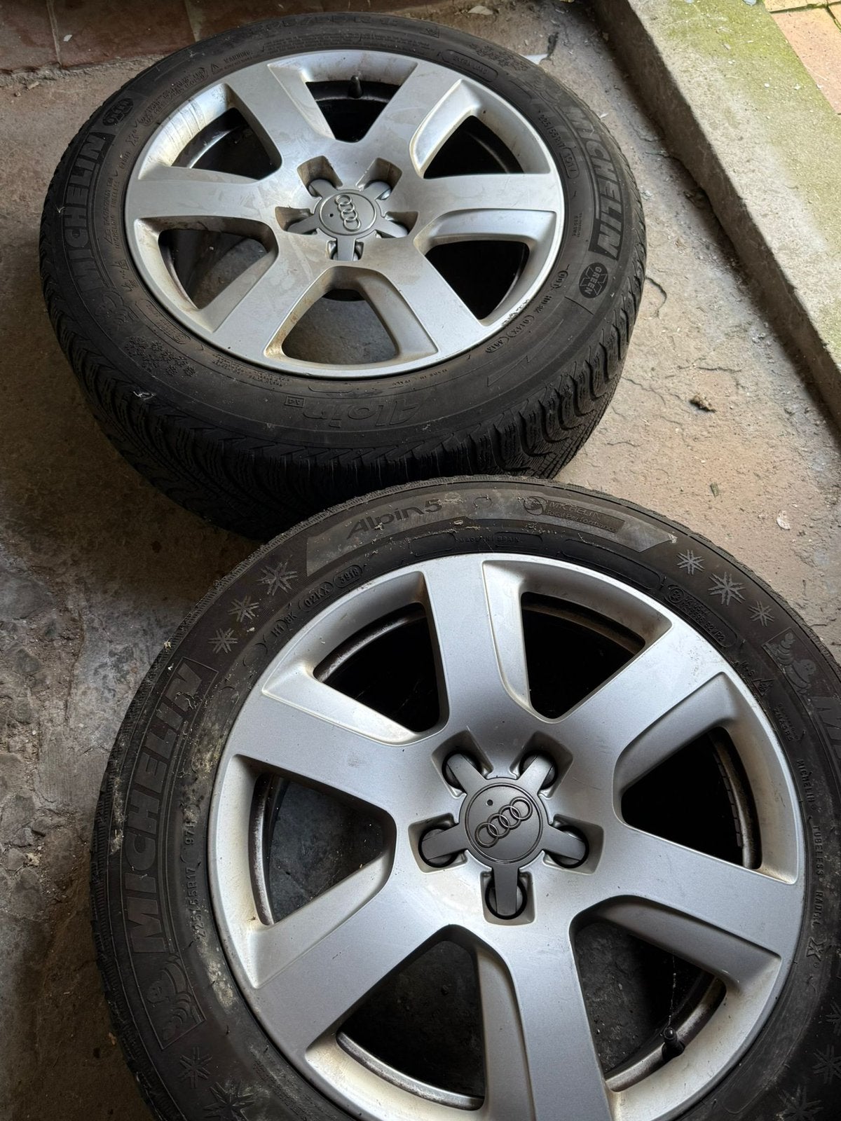 2 pneu et jantes audi a6, Enlèvement ou Envoi, Jante(s)