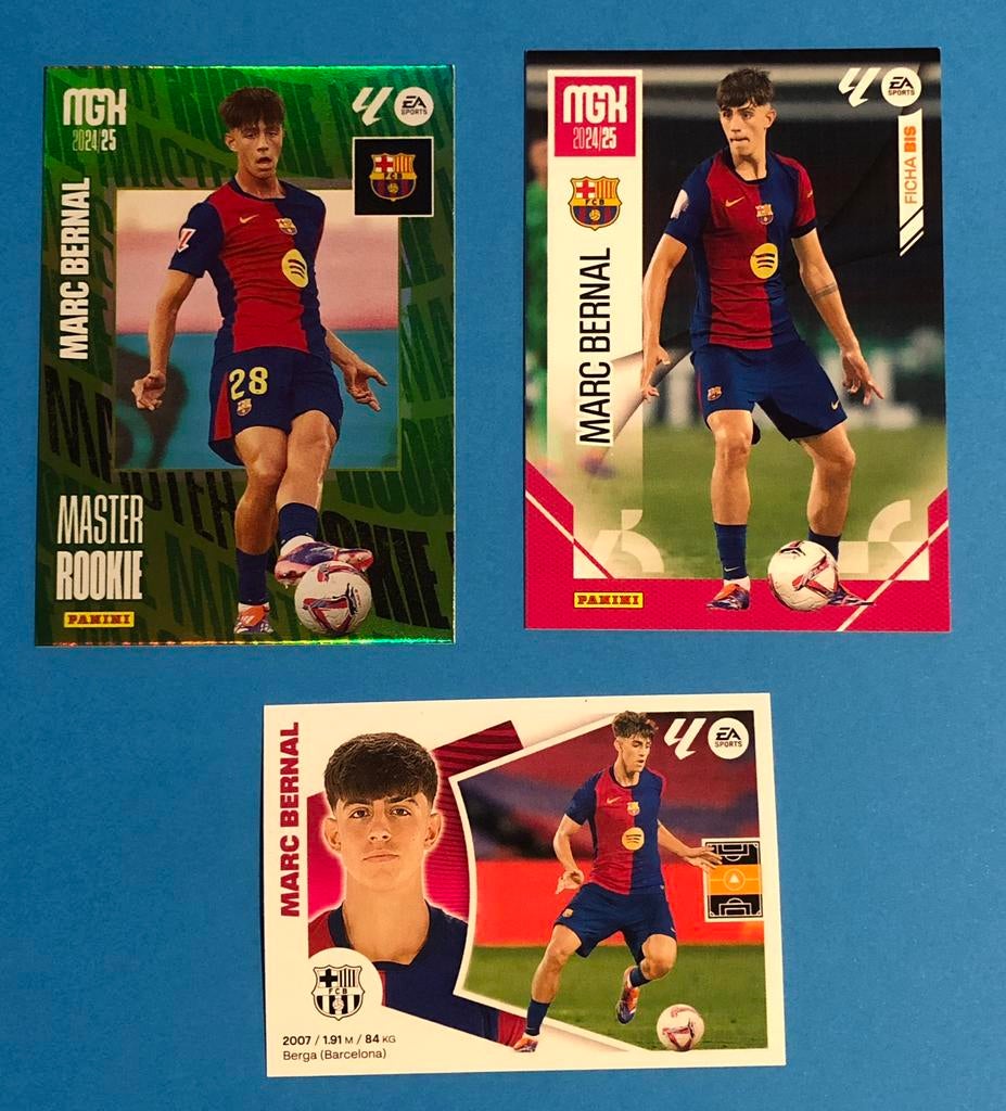Marc Bernal Rookie Panini Liga 2024/25 Megacracks 508, Envoi, Neuf, Sport