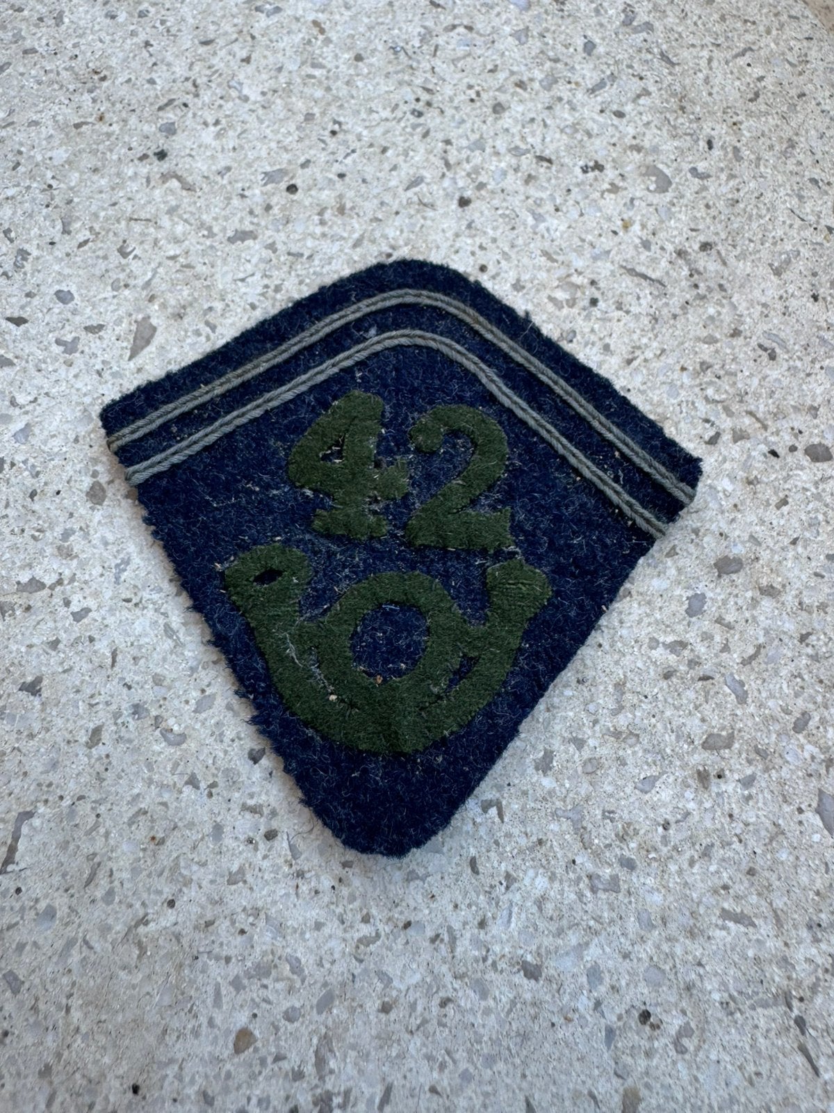 WW1 insigne Français (42e régiment de chasseurs), Collections, Enlèvement ou Envoi
