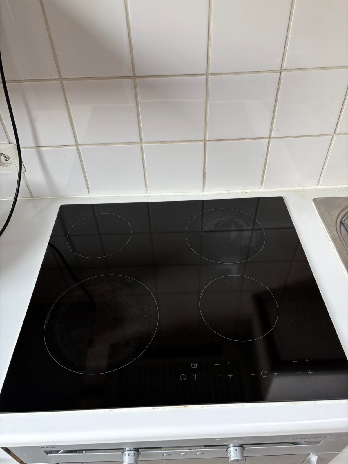 Kookplaat vier zones, Electroménager, Tables de cuisson, 4 zones de cuisson, Encastré, Enlèvement, Utilisé