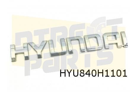 Hyundai iX20/iX35 achterklepembleem tekst ''Hyundai'' Origin, Neuf, -, -, Hyundai