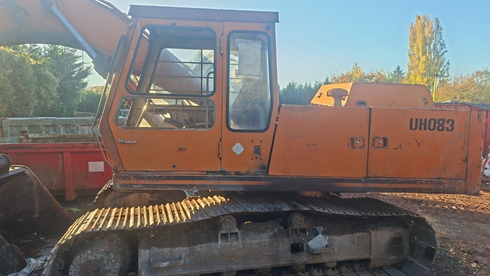 grue hitachi uh083, Enlèvement, Grue