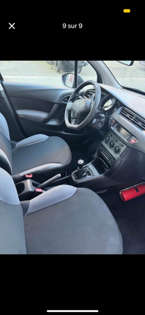 Citroën c3 1.0 essence 2015. 94.000km, Autos, Particulier, Achat