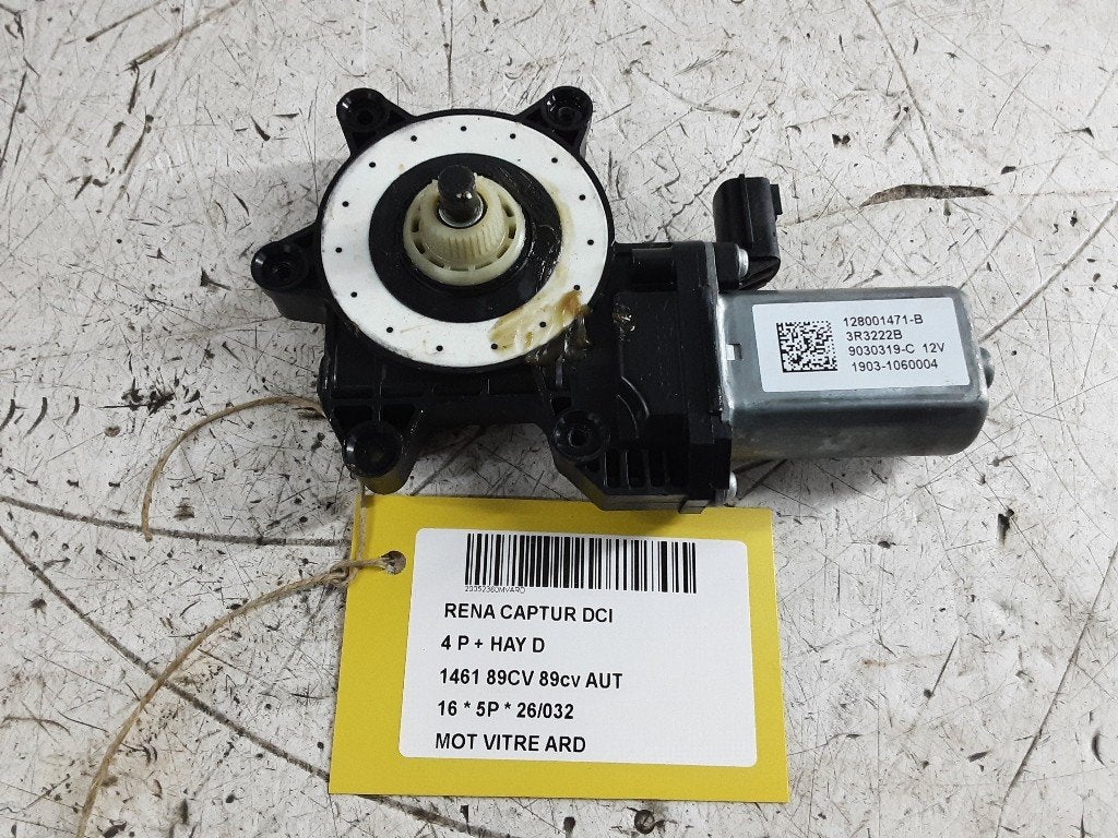 MOTEUR LEVE VITRE ELECTRIQUE ARRIÈRE DROIT Captur I (2R), Autos : Pièces & Accessoires, Renault, Utilisé, Peter-Huppertz-Straße 5
51063  Köln, DE