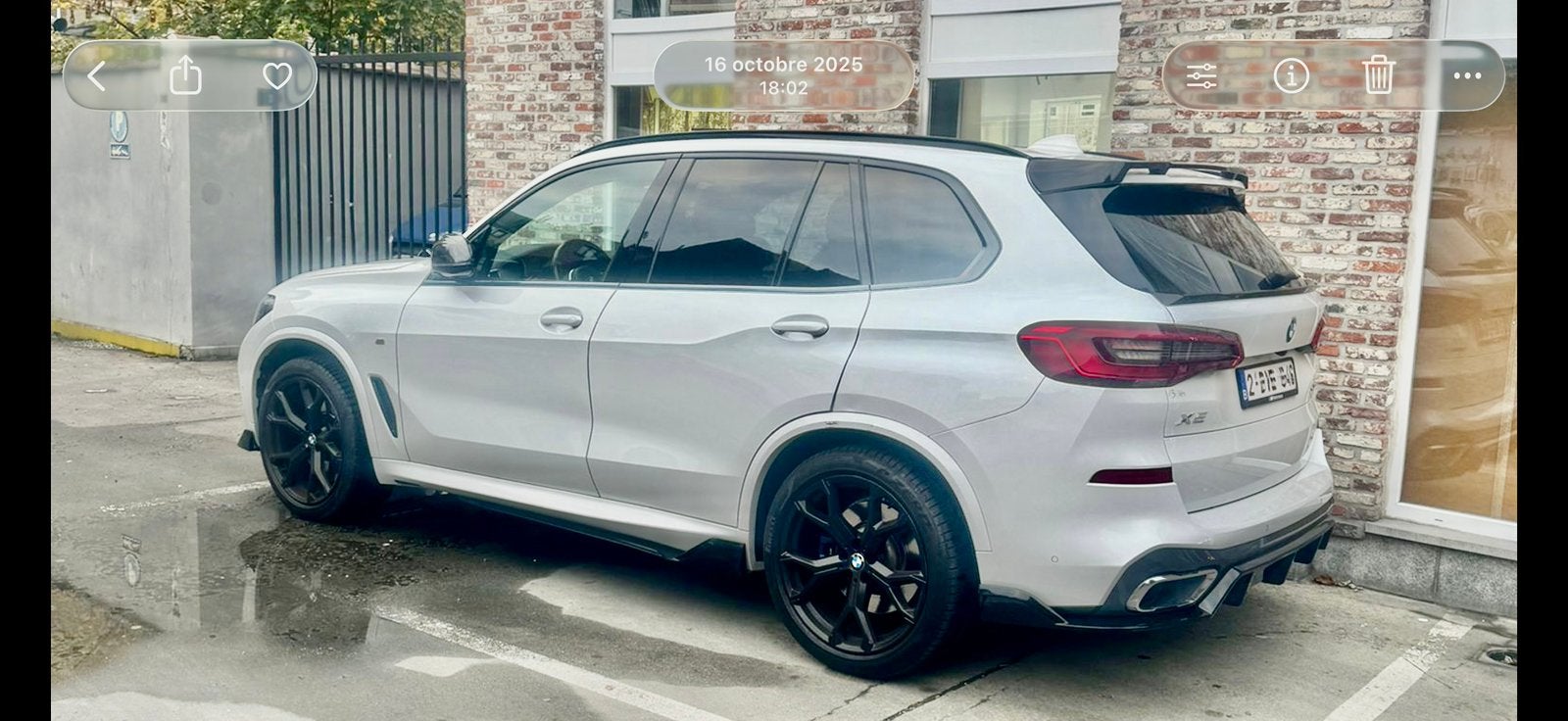 BMW X5-pakket M30D, Automaat, Monovolume, Wit, Leder