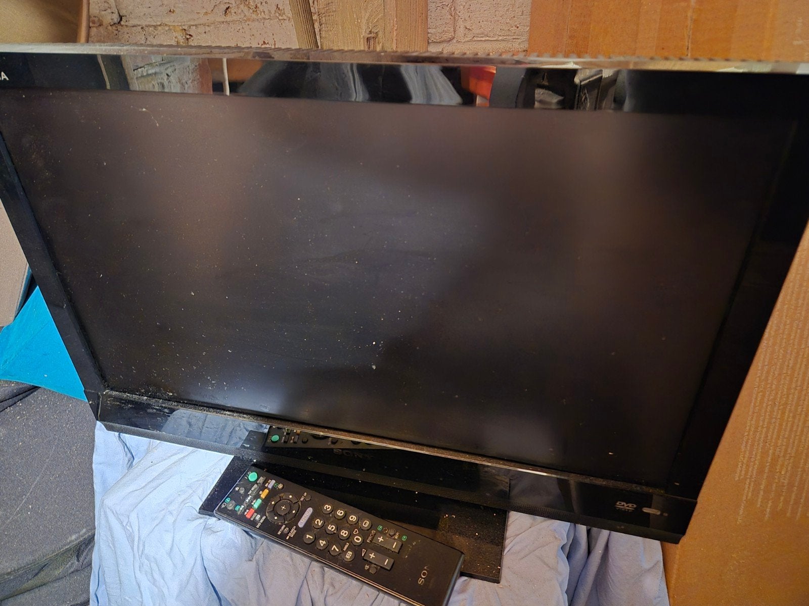 Sony Bravia 22p LCD KDL22bx20d tv caravan, Gebruikt, 50 Hz, Ophalen of Verzenden, HD Ready (720p)