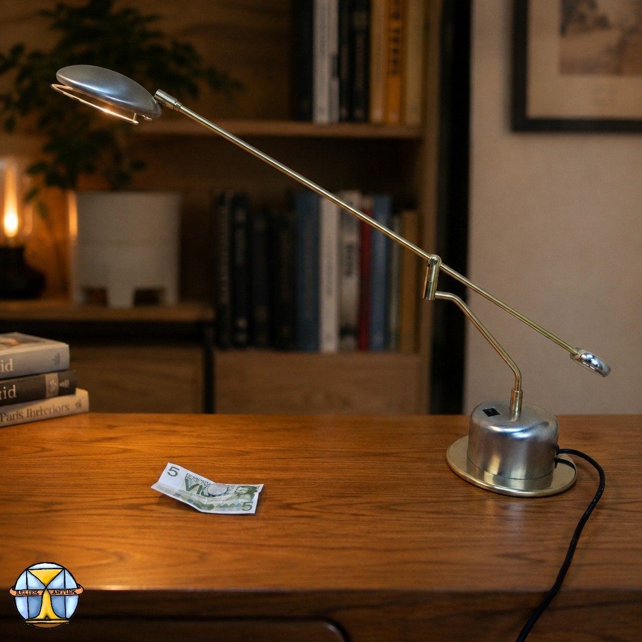 Lampe de bureau Vintage Mors International MRS V 290 balance, Enlèvement ou Envoi, Comme neuf