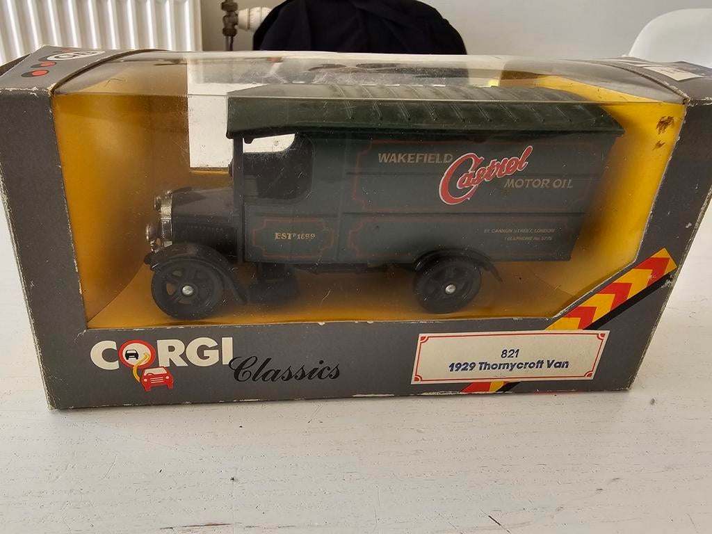 Huile moteur Corgi Classics 1929 Thornycroft Van - Castrol, Enlèvement ou Envoi