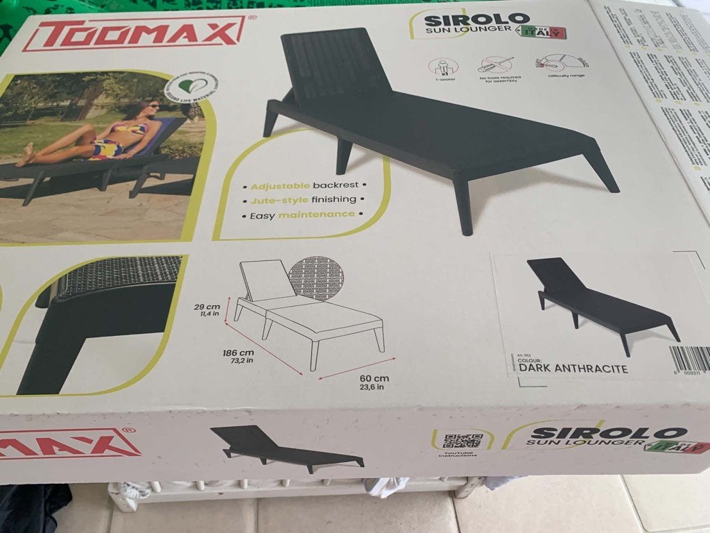 Tuinzetels nieuw! Hubo ( 2 stuks), Jardin & Terrasse, Enlèvement, Neuf, Synthétique