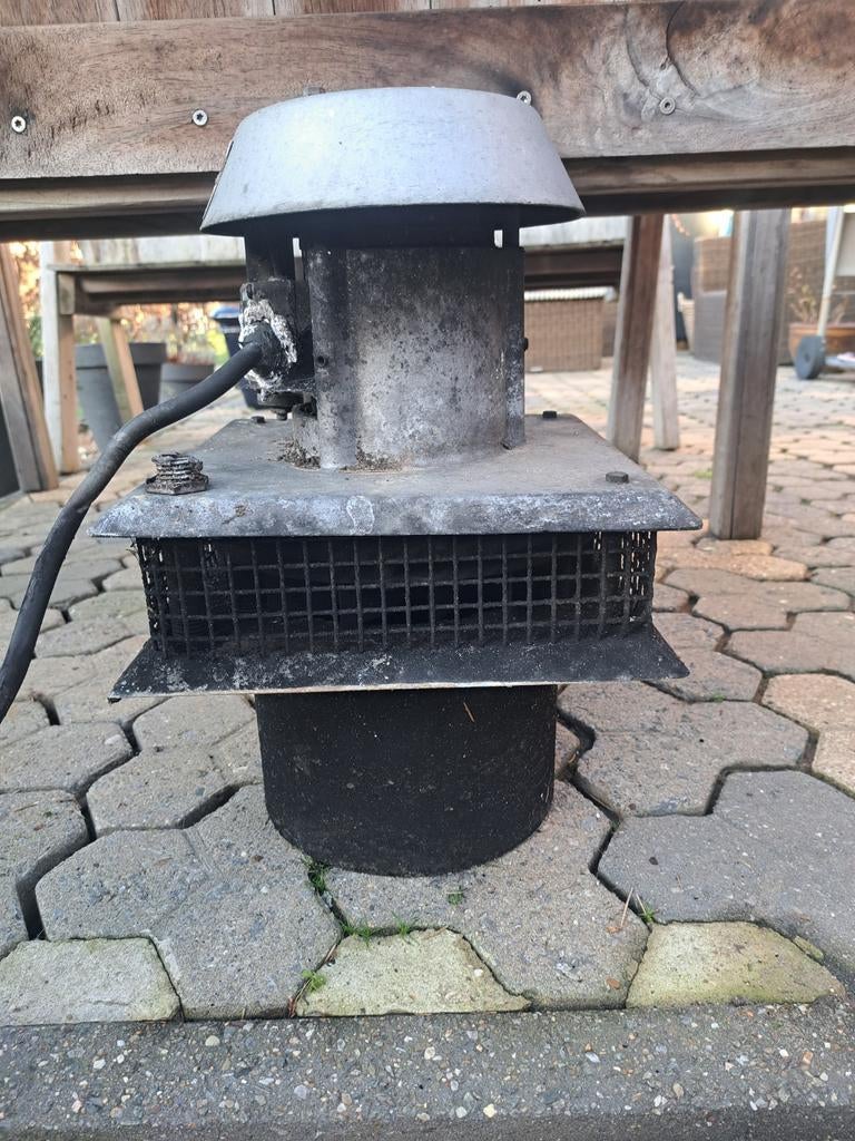 Rookafvoor, schouwafzuiger, rookafzuiger schoorsteen, Doe-het-zelf en Bouw, Ophalen