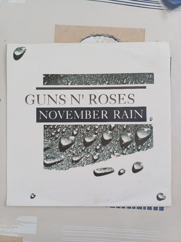 Guns N' Roses – November Rain  1992  MINT TOP, CD & DVD, Vinyles Singles, Comme neuf, Housse de protection extérieure, Pochette photo