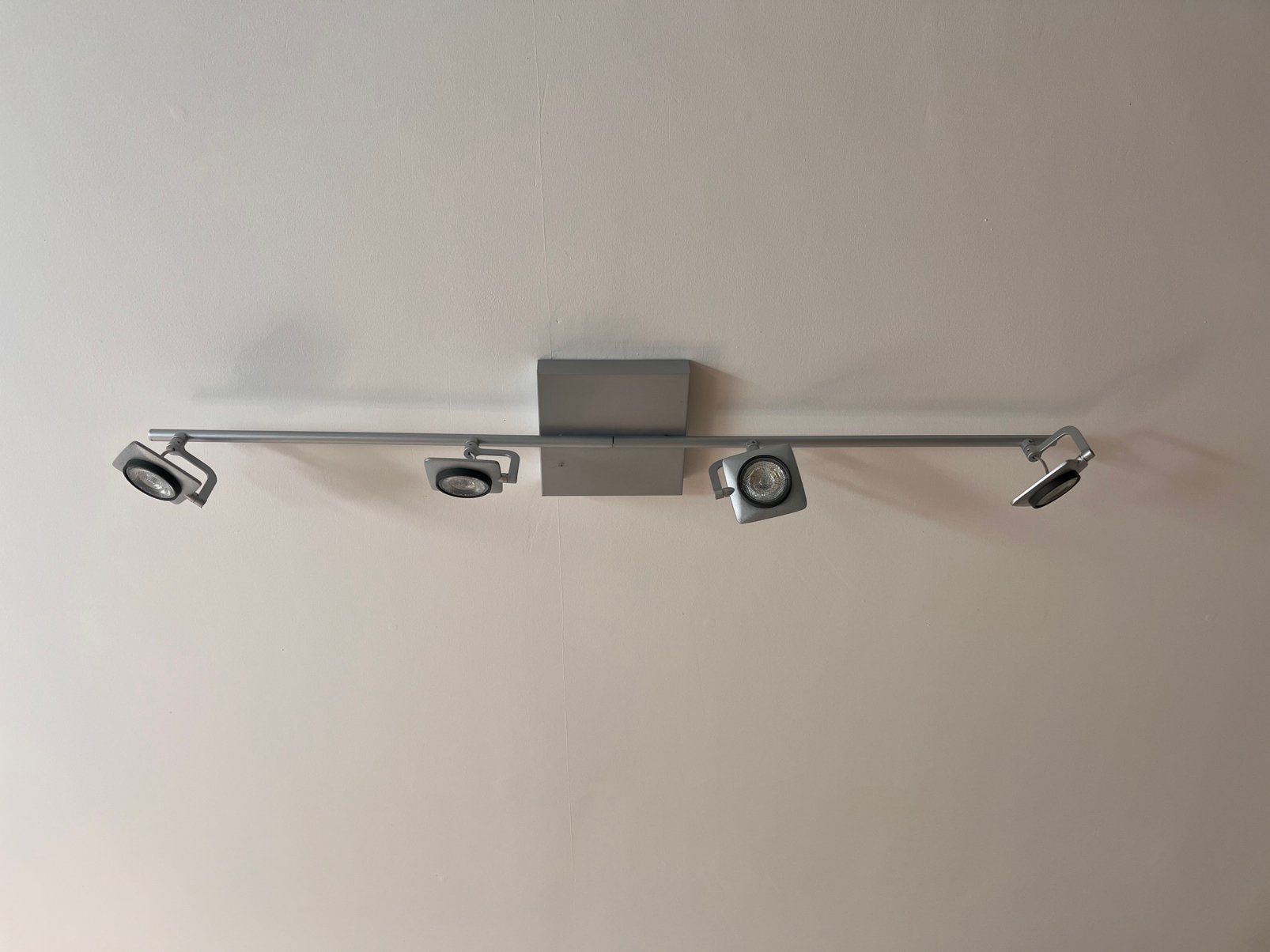 Plafonnier 4 spots orientables, Enlèvement, Utilisé