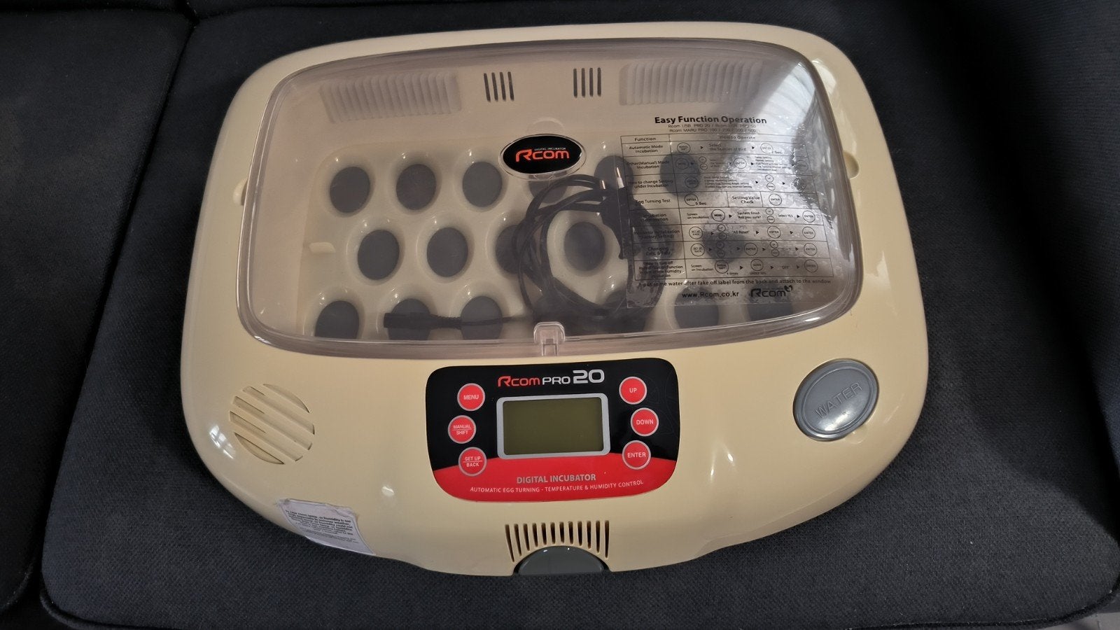 broedmachine rcom pro20, Animaux & Accessoires, Volatiles | Accessoires, Enlèvement, Couveuse