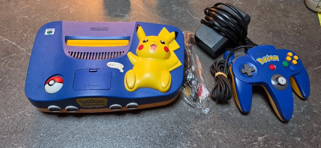 Nintendo 64 Pikachu, Consoles de jeu & Jeux vidéo, Enlèvement ou Envoi, Utilisé