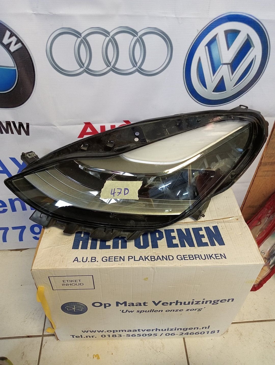 TESLA 3 Y MODEL FULL LED KOPLAMP LINKS, Gebruikt, -, Overige automerken, -