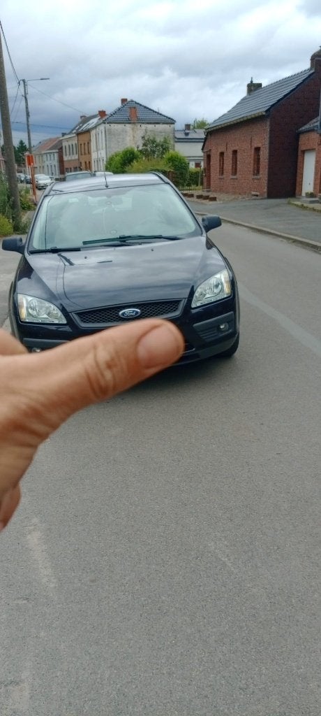 FORD FOCUS MK2 BREAK 2005, Auto's, Ford, Stof, Beige, Zwart, 5 deurs