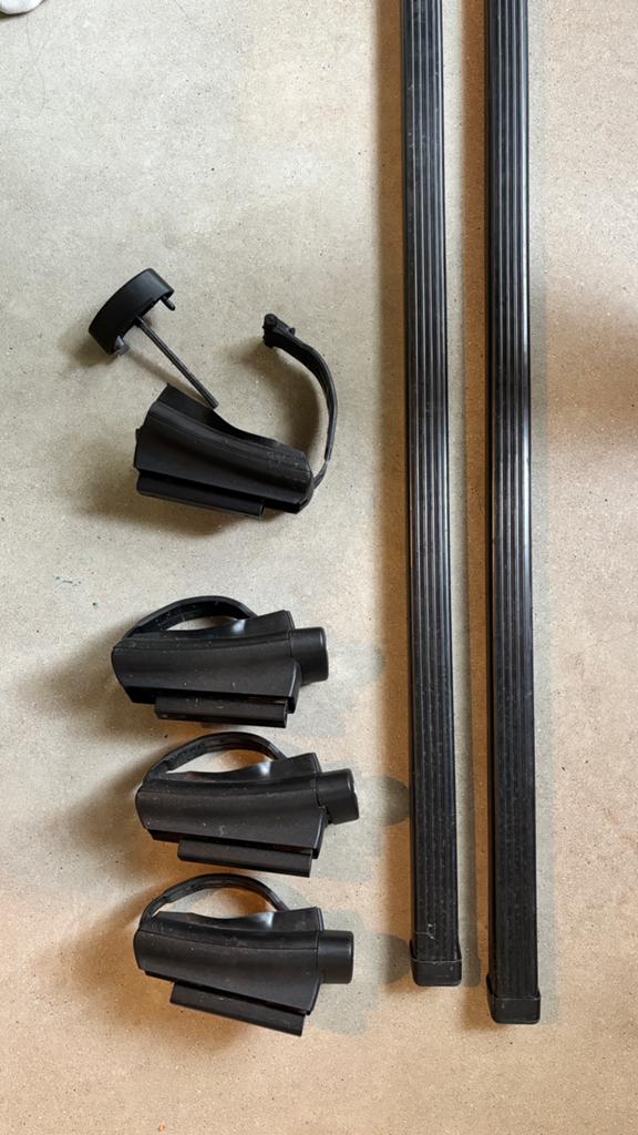 Thule dakdragers, Auto diversen, Dakdragers, Ophalen, Gebruikt