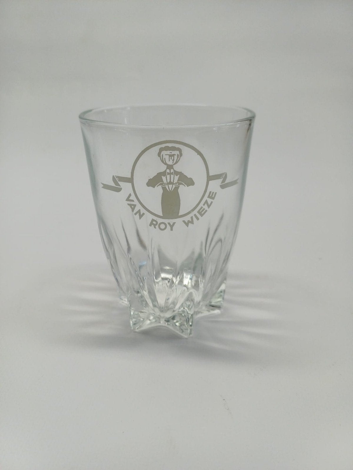 vintage Van Roy Wieze bier- of limonadeglas, Ophalen