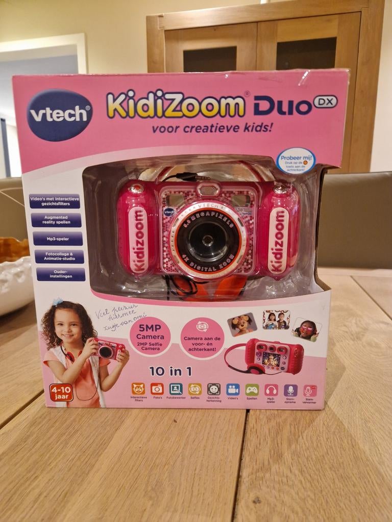 Kinder camera kidizoom, Ophalen