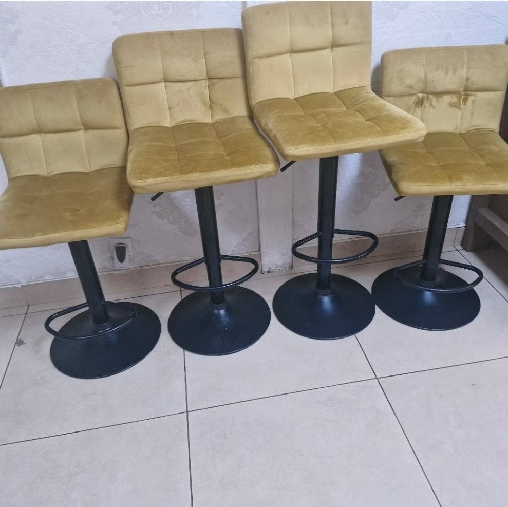 4 stoelen, Maison & Meubles, Chaises, Tissus, Autres couleurs, Enlèvement, Utilisé