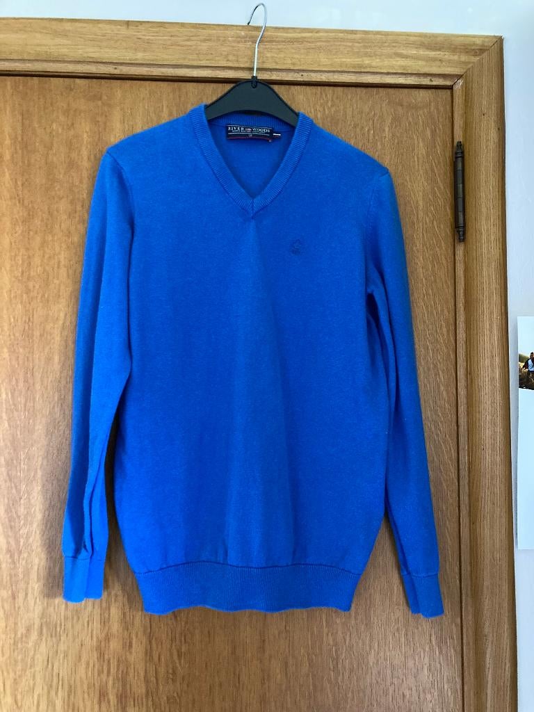 Blauwe trui, River Woods, 12 jaar, 152, Garçon, River Woods, Enlèvement ou Envoi, Pull ou Veste