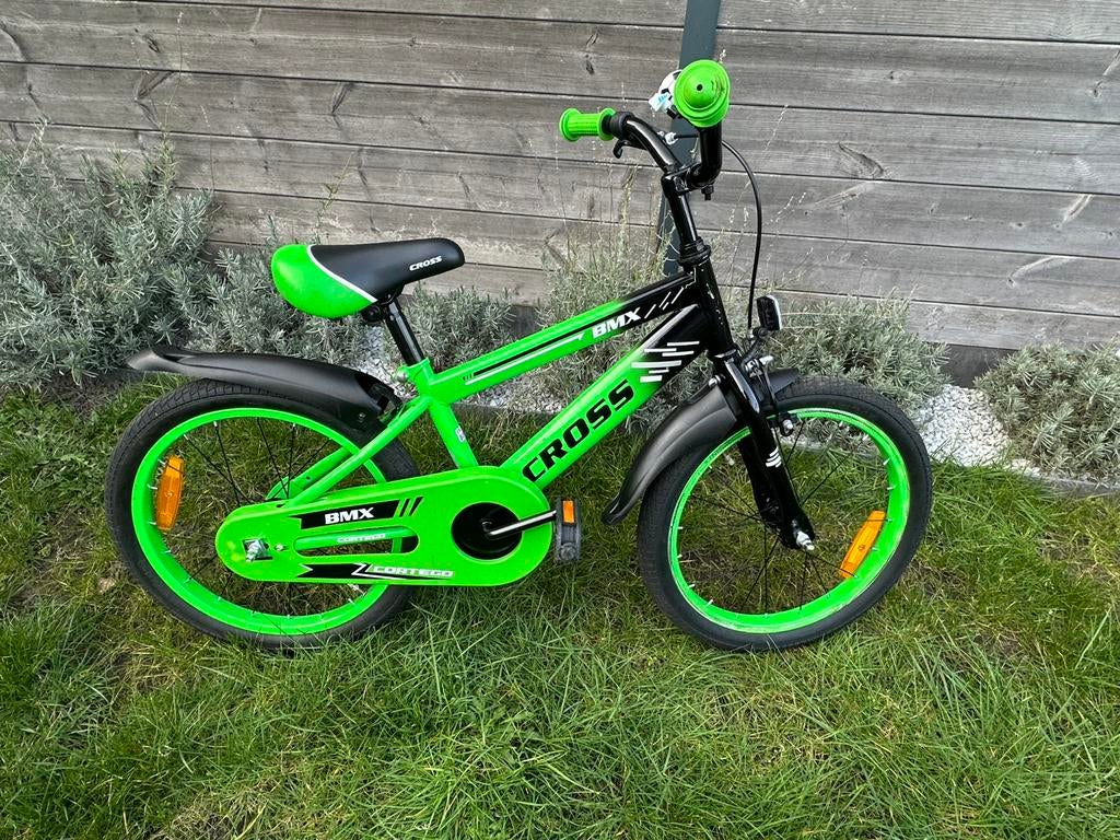 Vélo BMX Cross 18 pouces pour enfants, Vélos & Vélomoteurs, Enlèvement, Comme neuf