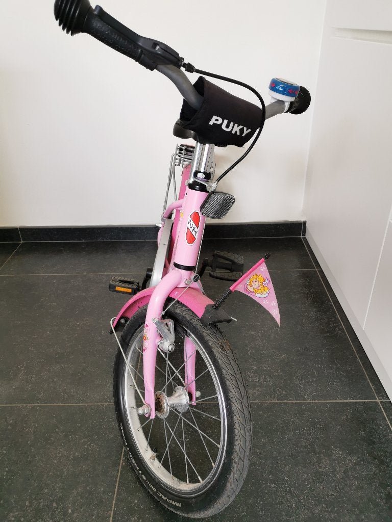 Vélo puky fille 16 pouces, Vélos & Vélomoteurs, Frein à rétropédalage, 16 à 20 pouces, Enlèvement, Utilisé