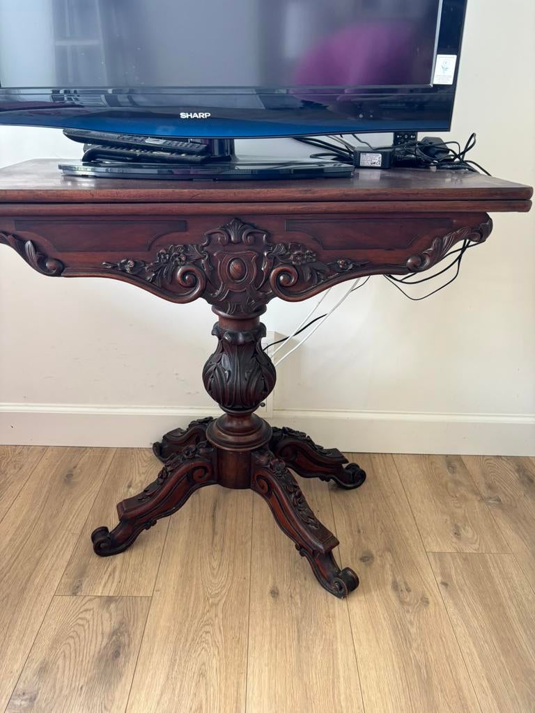 Vintage speeltafel, Antiek en Kunst, Ophalen