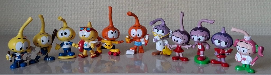 11 vintage snorkels (1983/1984/1985), Verzamelen, Ophalen of Verzenden, Zo goed als nieuw
