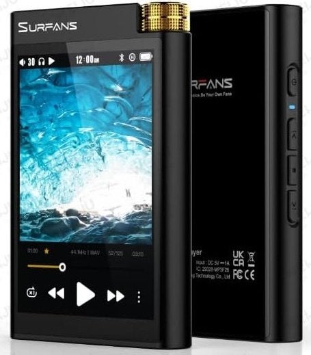 Lecteur MP3 Haute Definition Surfans F28 Neuf + SD 512 Go, TV, Hi-fi & Vidéo, Lecteurs Mp3 | Marques Autre, Enlèvement ou Envoi