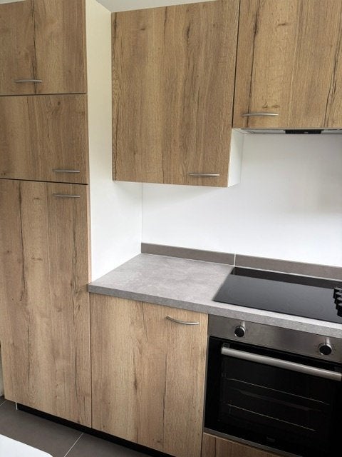 Cuisine + électro (SANS frigo) DÉMONTÉE - prix négociable, Enlèvement, Comme neuf, Cuisine d'angle
