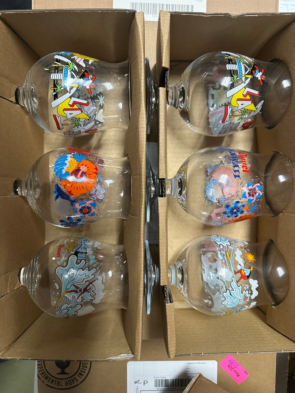 Lunettes Duvel, Collections, Verres & Petits Verres, Neuf, Verre à bière, Enlèvement ou Envoi