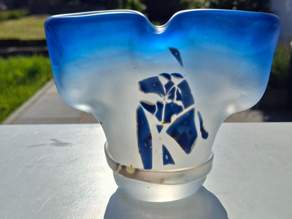 vase val saint lambert de louis leloup. Signé, Antiquités & Art, Enlèvement