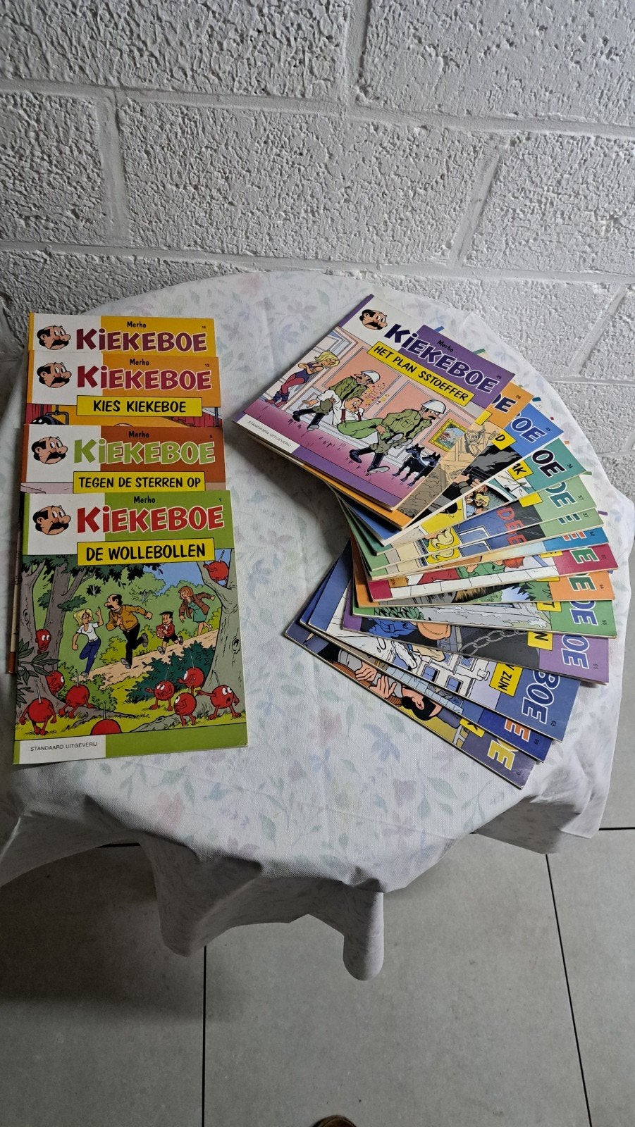verschillende kiekeboe strips 18 stuks prima staat, Enlèvement ou Envoi, Merho