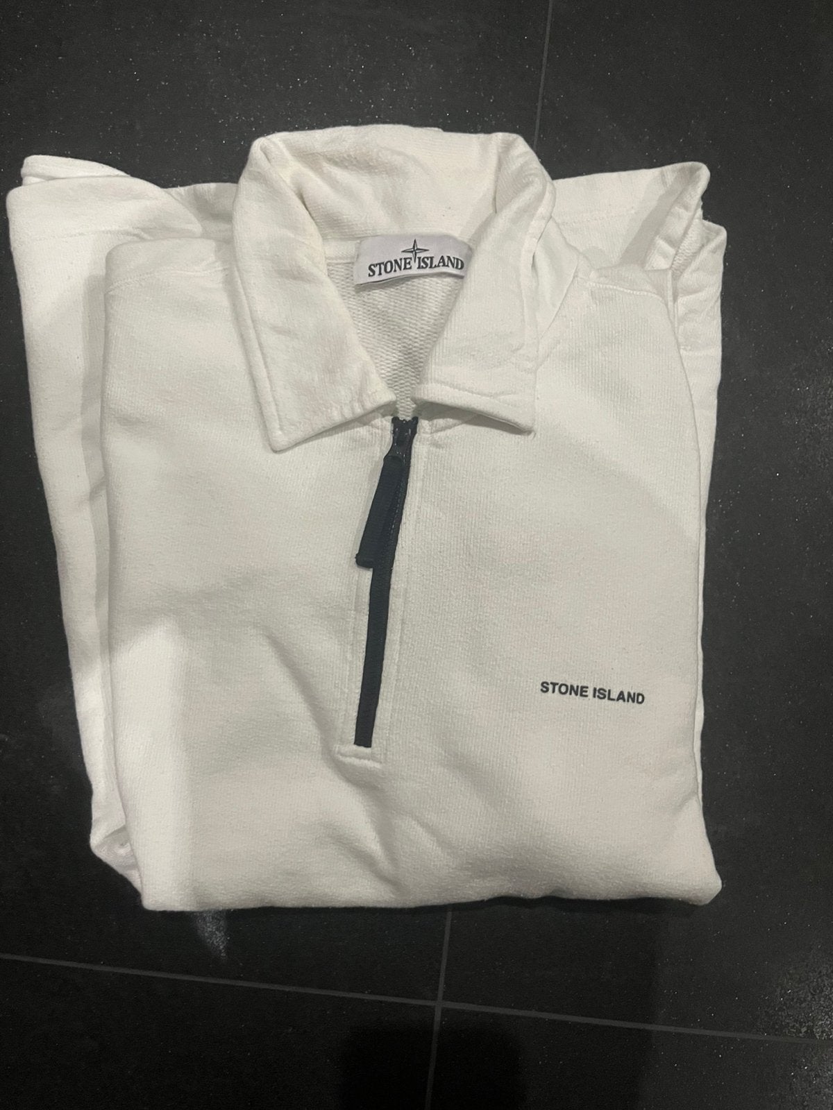 Stone Island Pull, Ophalen of Verzenden, Gedragen, Maat 48/50 (M), Wit
