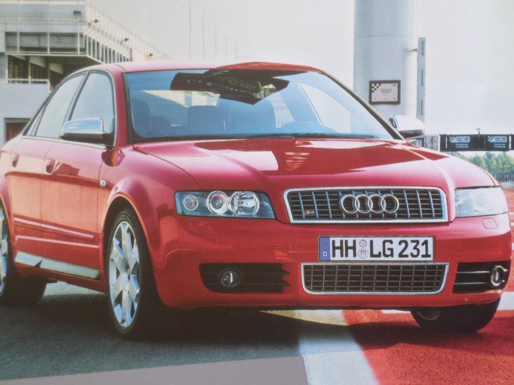 Brochure de l'Audi S4 2003, Livres, Enlèvement ou Envoi, Audi