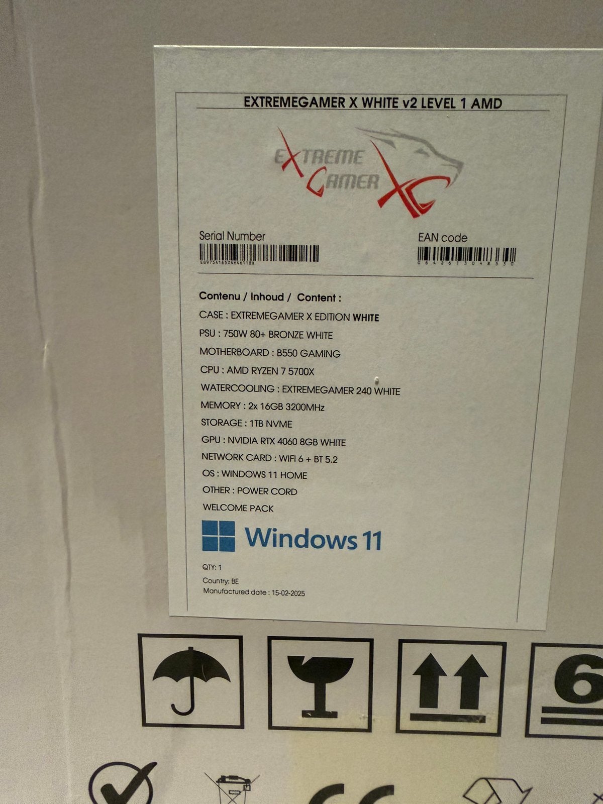 Gaming pc, Informatique & Logiciels, Ordinateurs de bureau, 32 GB, 4 Ghz ou plus, Utilisé, SSD