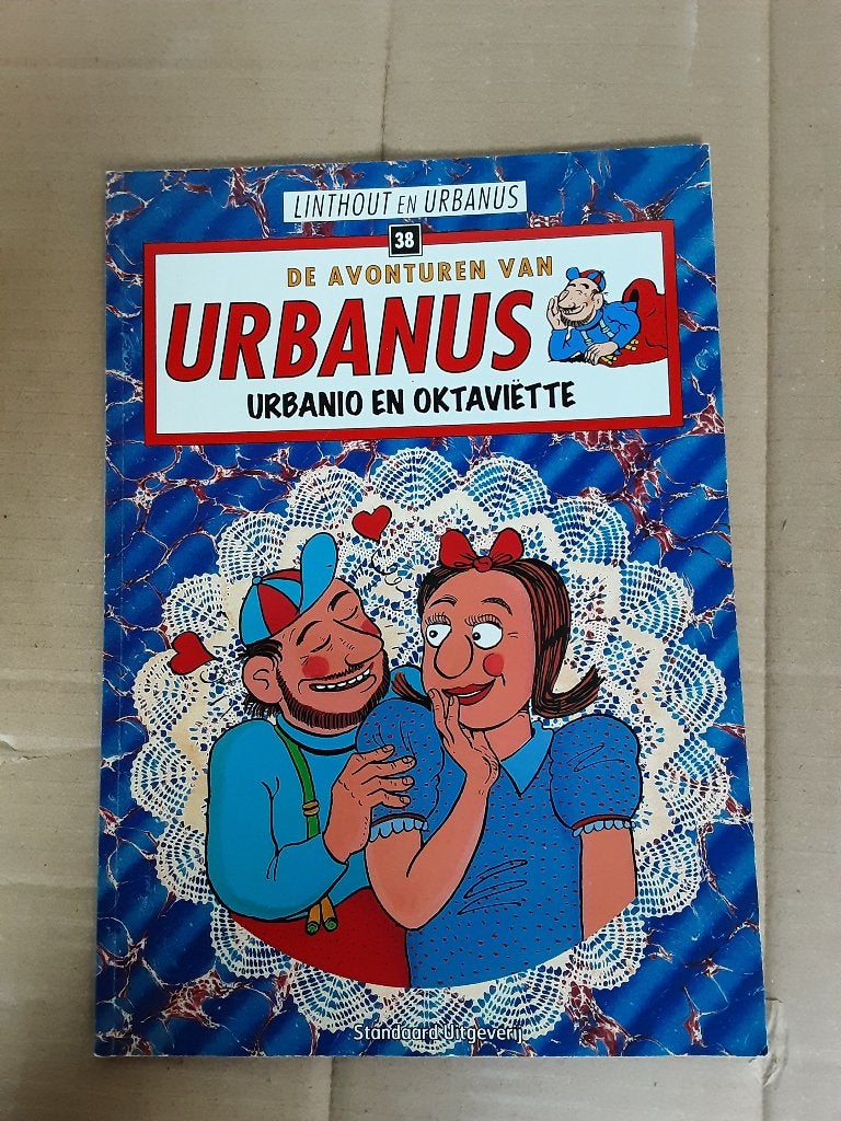 Strip >>Urbanus nr 38 Urbanio & Oktavette., Gelezen, Linthout en Urbanus, Eén stripboek, Ophalen of Verzenden