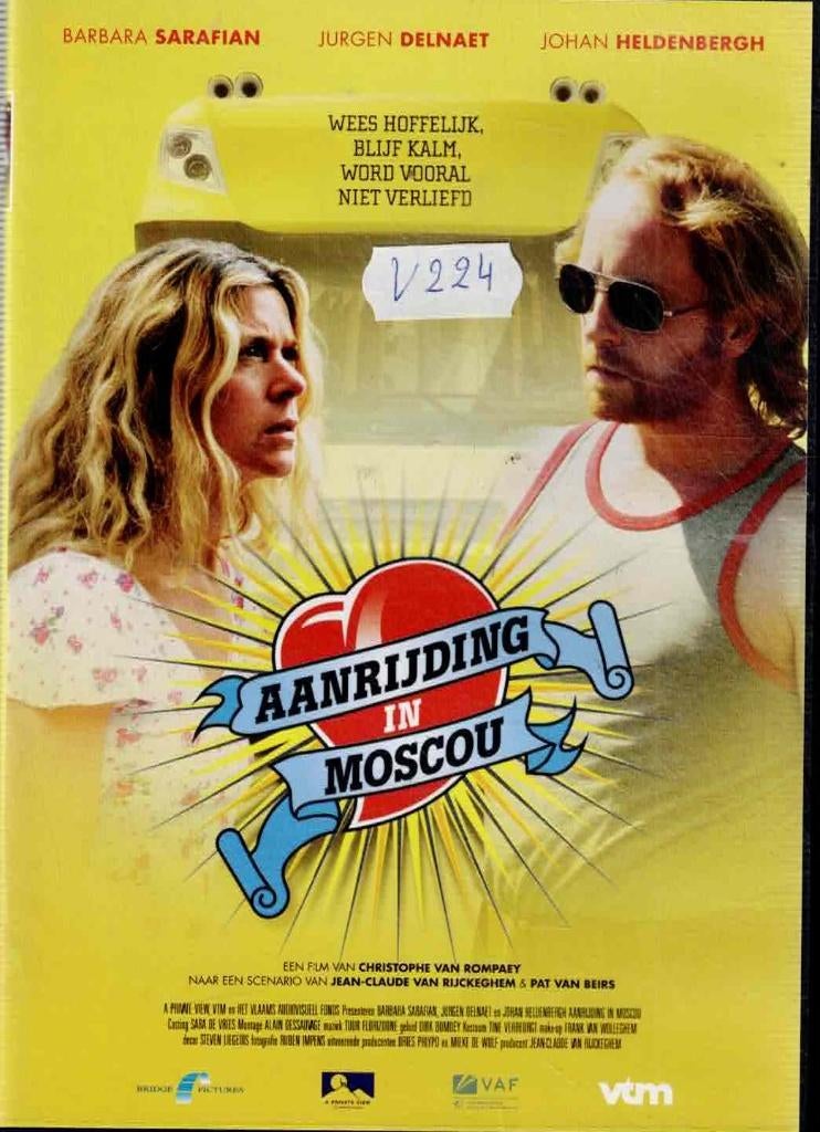 dvd  /  aanrijding in moscou, Tous les âges, Enlèvement ou Envoi, Utilisé