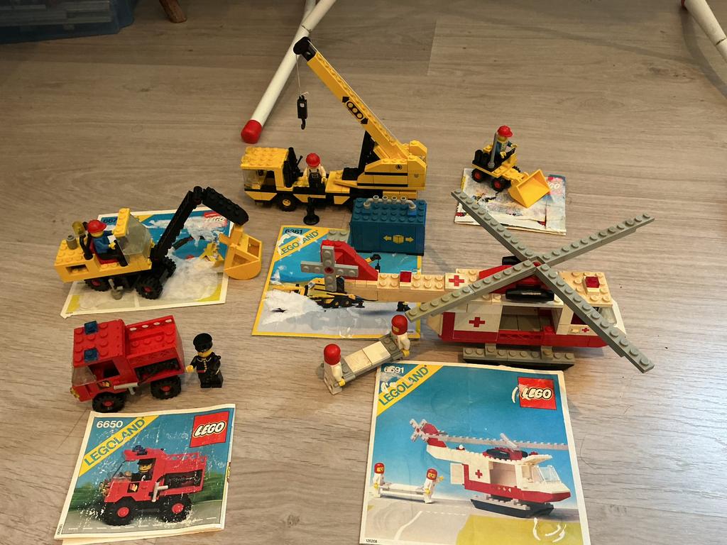 Lego jaren 70-80, Ophalen, Gebruikt, Lego