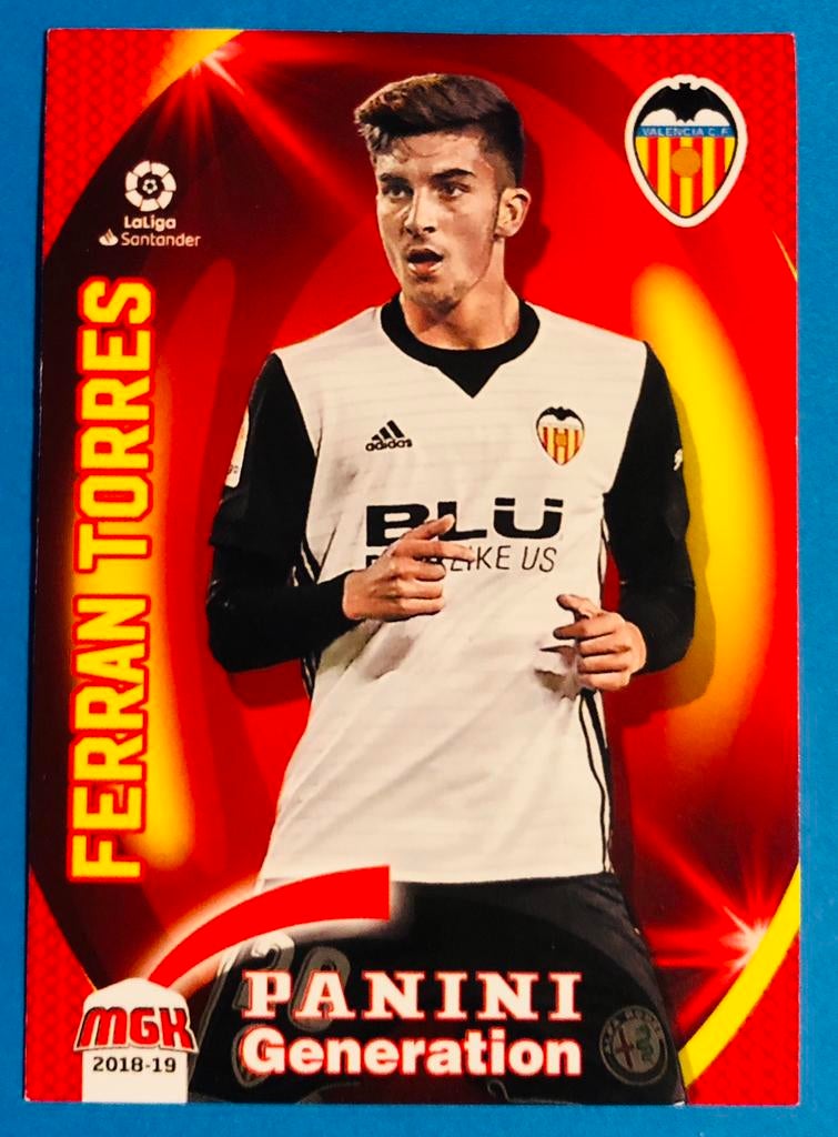 Ferran Torres Megacracks 2018/19 # 483 Panini, Verzenden, Nieuw, Sport