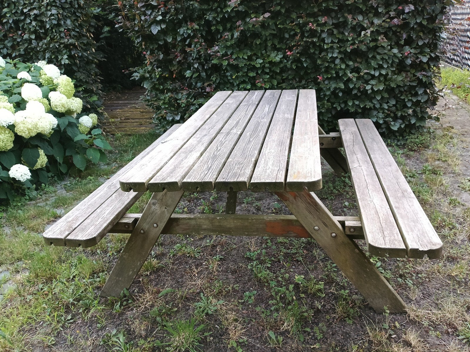picknick tafel, Enlèvement